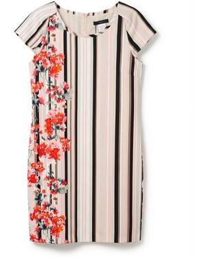 Weekend by Maxmara Round Neck Dress - White