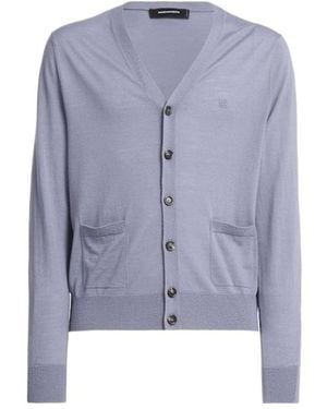 DSquared² Knit Cardigan - Blue