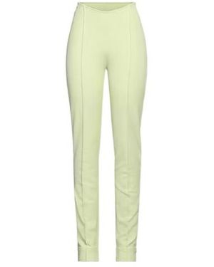 Ganni Stretch Pants - Yellow