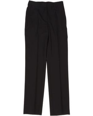 Dries Van Noten Casual Pants With Belt Loops - Black
