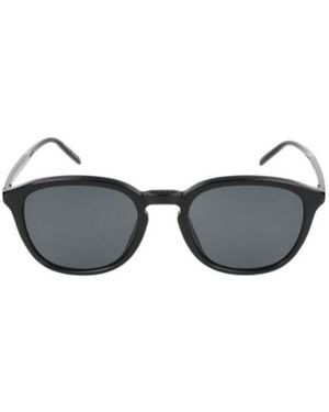 Saint Laurent Eyewear Oval-Frame Sunglasses - White