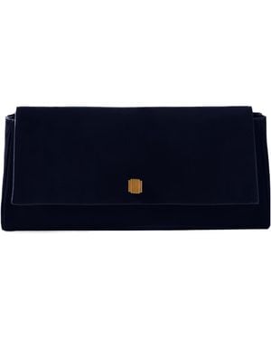 KHAITE Audrey Clutch Bag - Blue