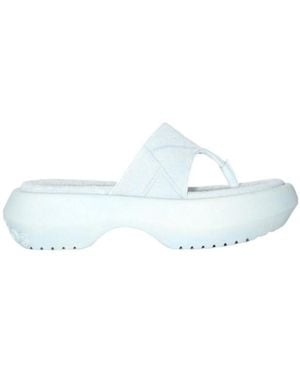 Acne Studios Thong-Strap Slip-On Sandals - Blue