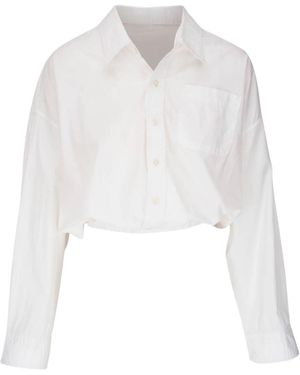 R13 Long-Sleeved Shirt - White