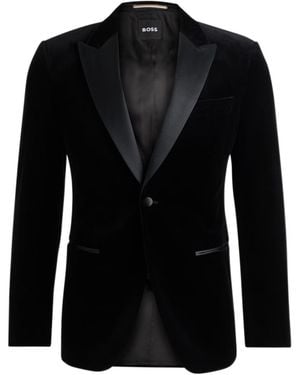 BOSS Tuxedo Jacket - Black