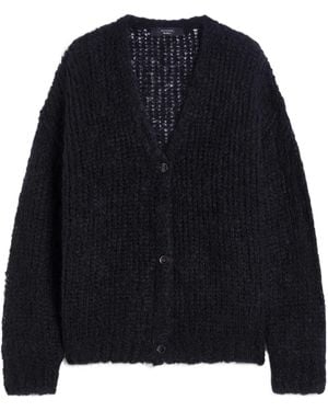 Max Mara Weekend Danza Oversized Knitted Cardigan - Black