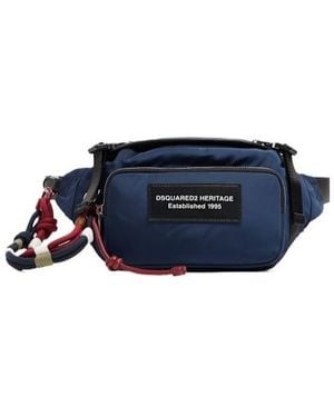 DSquared² Nylon Belt Bag - Blue