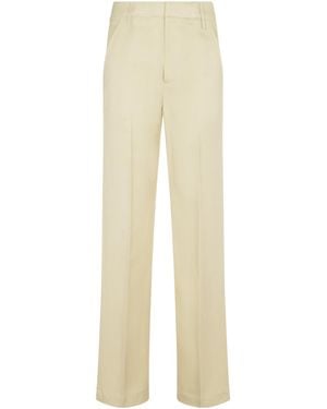 Dondup Relaxed Fit Trousers - Natural