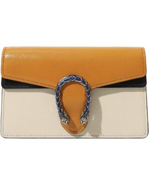 Gucci Super Mini Dionysus Crossbody Bag - Natural