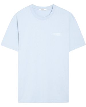 Givenchy Round-Neck Short-Sleeved T-Shirt - Blue