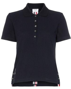 Thom Browne Classic Polo Shirt - Blue
