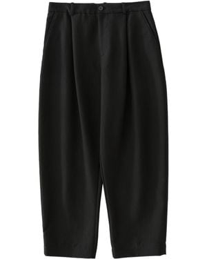 Studio Nicholson Tuck Trousers - Black