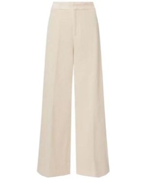 Etro Cotton Wide-Leg Pants - White