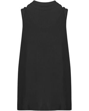 DARKPARK Milla Cut-Out Tank Top - Black