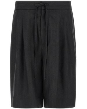 Fear Of God Wide Leg Shorts - Black