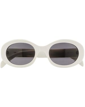 Celine Triomphe 01 Sunglasses - White