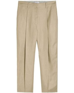Brunello Cucinelli Linen Trousers - Natural