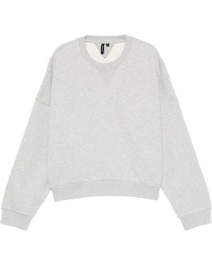 Entire studios Crew Neck Long Sleeve Sweatshirt - White