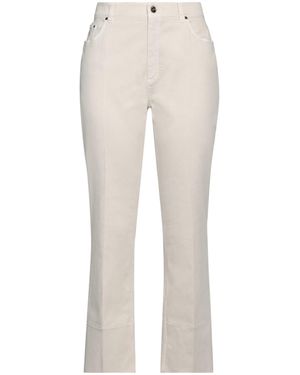Brunello Cucinelli Simple Solid Flared Jeans - White