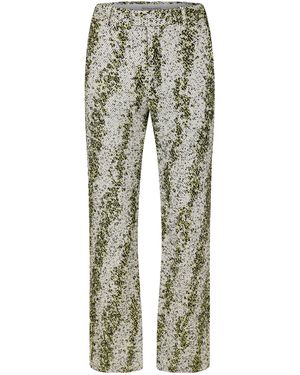 Bottega Veneta Casual Straight Trousers - Grey