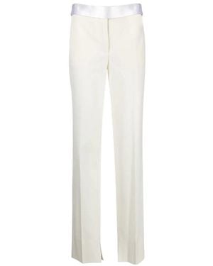 Stella McCartney Logo Casual Trousers - White