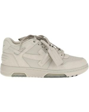 Off-White c/o Virgil Abloh Round-Toe Trainers - Grey