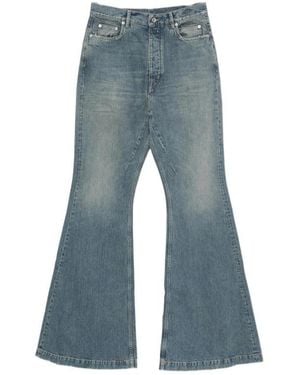 Rick Owens Bolan Bootcut Jeans - Blue