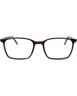 Saint Laurent Full-Rimmed Plano Lenses - White