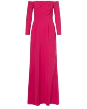 Carolina Herrera Off-Shoulder Gown - Pink
