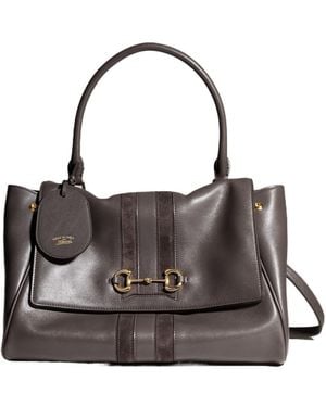 Gucci Paparazzo Medium Top Handle Bag - Brown