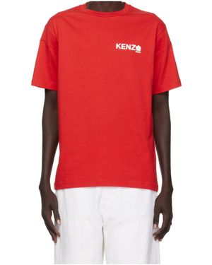 KENZO Short-Sleeved T-Shirt - Red