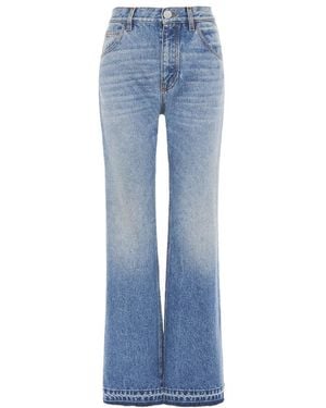 Chloé Chloé Cropped Flared Jeans - Blue