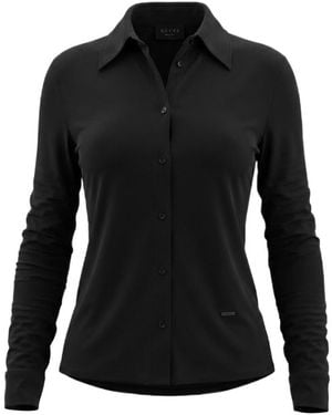 Gucci Lightweight Viscose Crêpe Jersey Shirt - Black