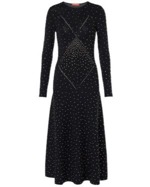 Altuzarra Nelsons Embellished Midi Dress - Black