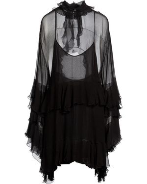Chloé Mini Dress Silk - Black