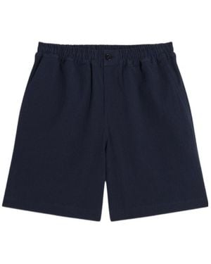 Maison Kitsuné Maison Kitsuné Elasticated Shorts - Blue