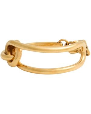 Chloé Metal T-Clasp Bracelet - Metallic