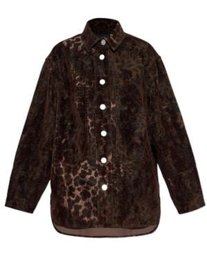 AllSaints Long-Sleeved Shirt - Brown