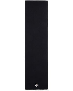 Moncler Wool Scarf - Black