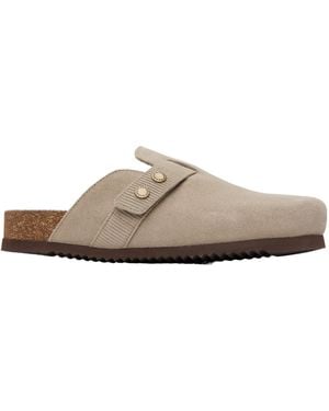Barbour Bowman Mules - Brown
