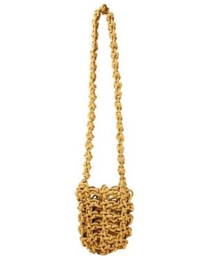 Kara Weave A Shoulder Bag - Metallic