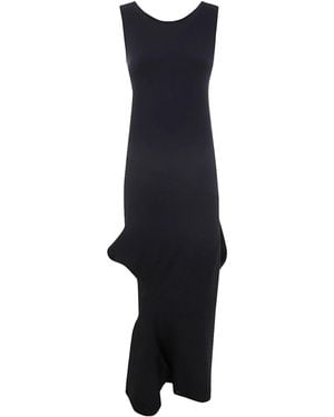 Pleats Please Issey Miyake Emerge Long Dress - Blue