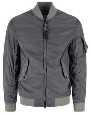 C.P. Company Nycra-R Bomber Jacket - Grey