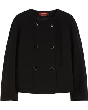 Max Mara Double Breasted Jacket - Black