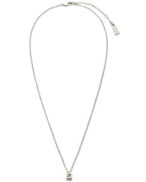 Fendi Coloured Necklace - White