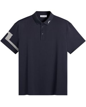 J.Lindeberg Short-Sleeved Polo Shirt - Blue