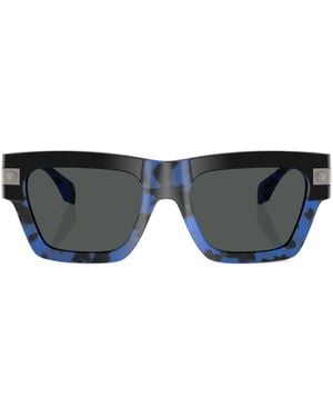 Versace Eyewear Rectangle-Frame Sunglasses - Multicolour