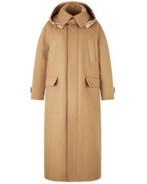 Gucci Wool Cashmere Coat - Natural