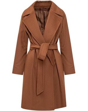 Max Mara Tigre Coat - Brown