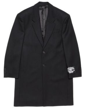 Acne Studios Single-Breasted Coat - Black